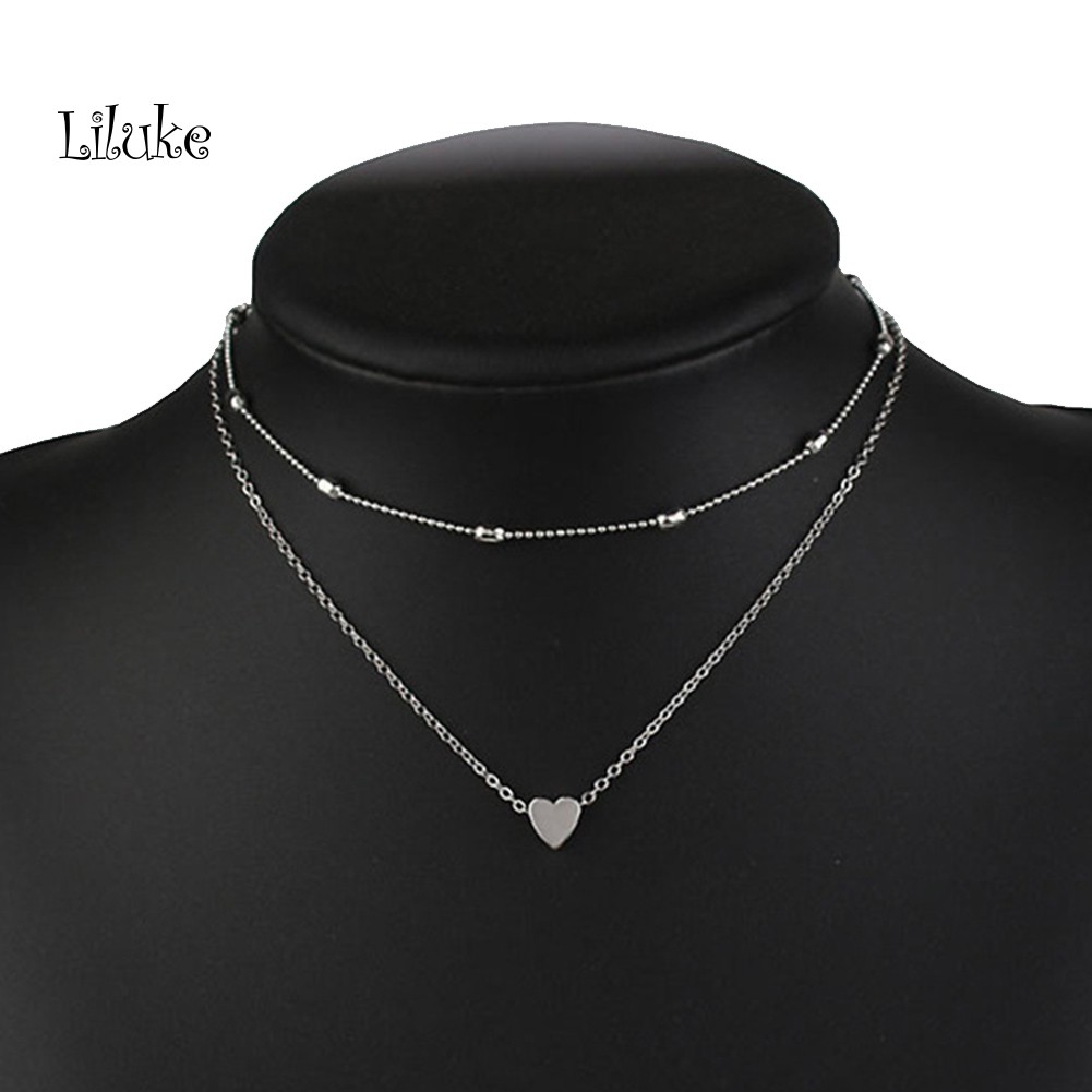 Vòng Cổ Choker Nhiều Lớp Thời Trang Xinh Xắn Cho Nữ