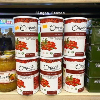 Kỷ tử sấy khô Organic lon 454gr