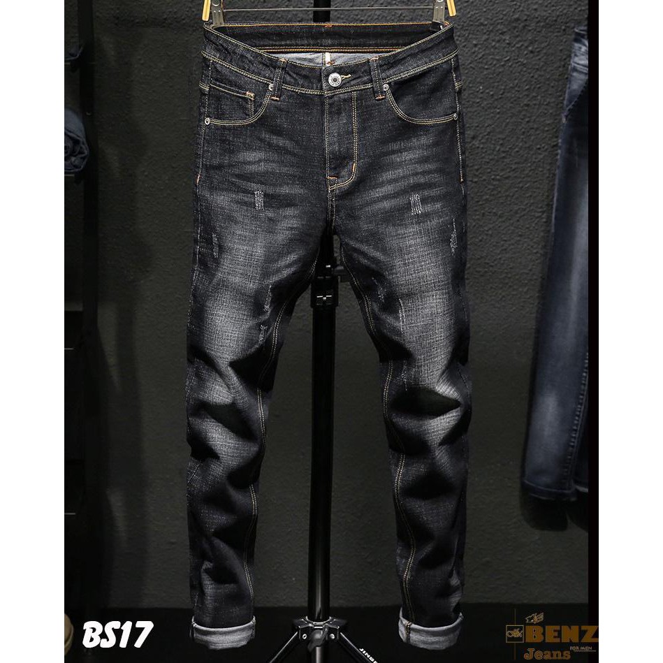 Quần jean nam cao cấp jean co dãn mẫu mới hàng chuẩn shop vải dày đẹp như hình | BigBuy360 - bigbuy360.vn
