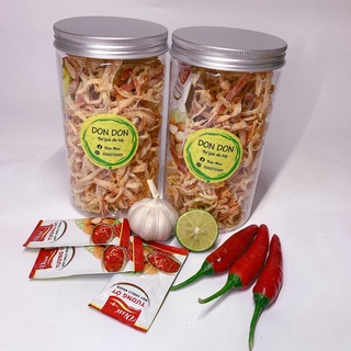 (FREESHIP) MỰC XÉ SỢI HẤP NƯỚC DỪA 200Gram