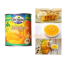 Đào Ngâm Hosen - Trái Cây Đóng Hộp Chất Lượng