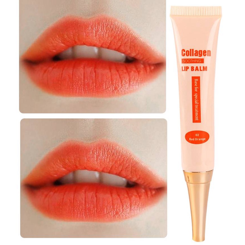 Dưỡng môi Collagen Lip Balm  💝Dưỡng kích màu môi ,son dưỡng có màu sau phun xăm -Check mã