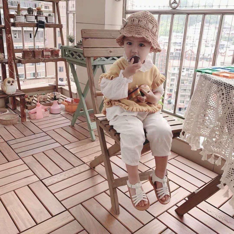 SANDAL QUAI CHÉO DA MỀM CHÍNH HÃNG MG BABY