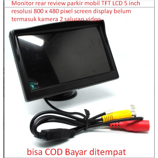 Màn Hình LCD TFT 5 inch Độ Phân Giải 800x480 pixel Cho Xe Hơi