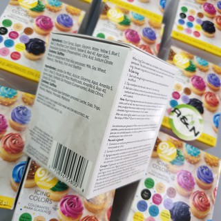 Màu làm bánh cao cấp  Wilton Icing Color set 8 - set 12 made in USA