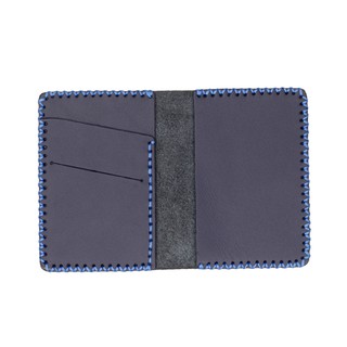 Ví Bóp Nhỏ handmade da thật Galaxy Store GVM02 (Xanh Navy)