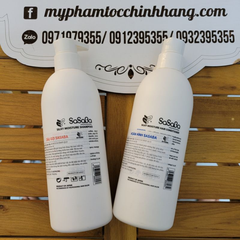 DẦU GỘI XẢ SASABA PLUS MẪU MỚI 2019 500ML