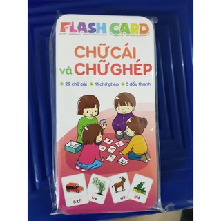 Thẻ học đánh vần chữ cái và chữ ghép