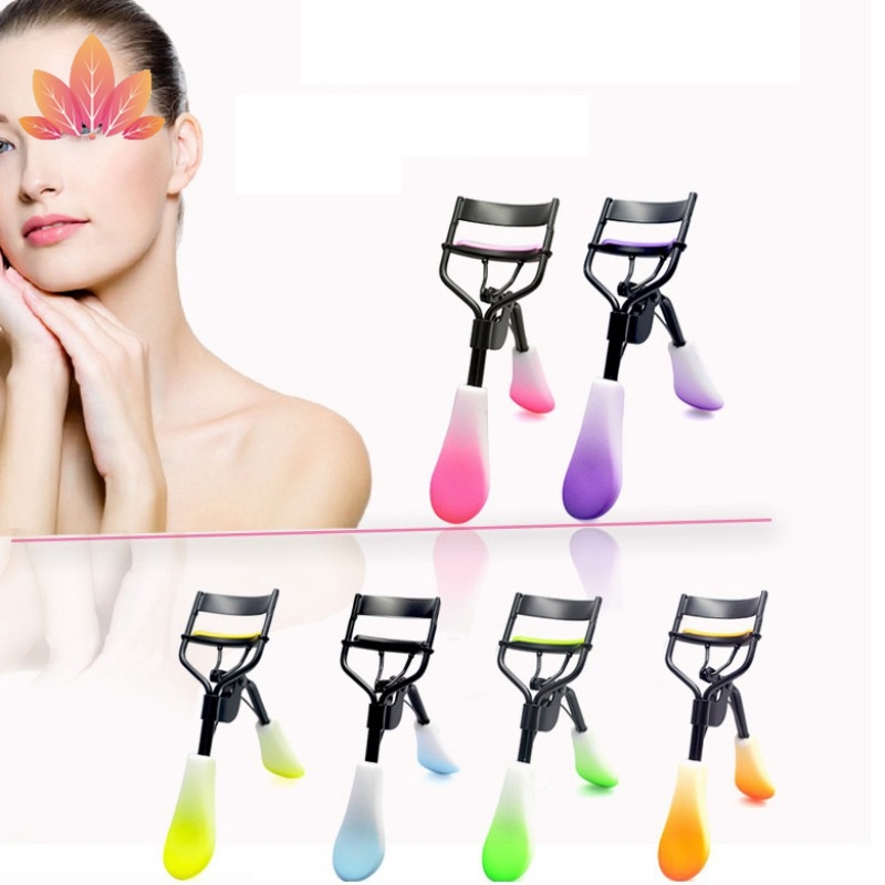 [Hàng mới về] Kẹp bấm mi cong có tay cầm nhựa nhiều màu sắc