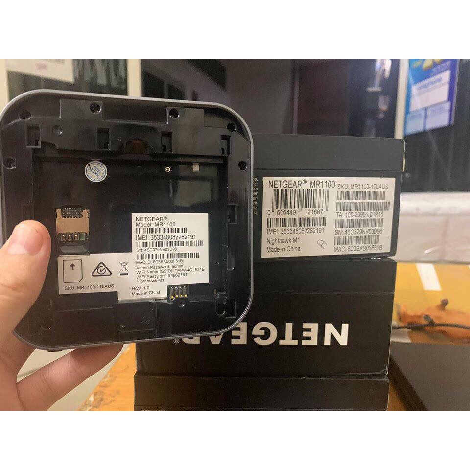 Phát Wifi 4G Cao Cấp Netgear M1 Hàng Mỹ -Tốc độ 4G 1000Mbps -Pin 5040mAh like new 98%