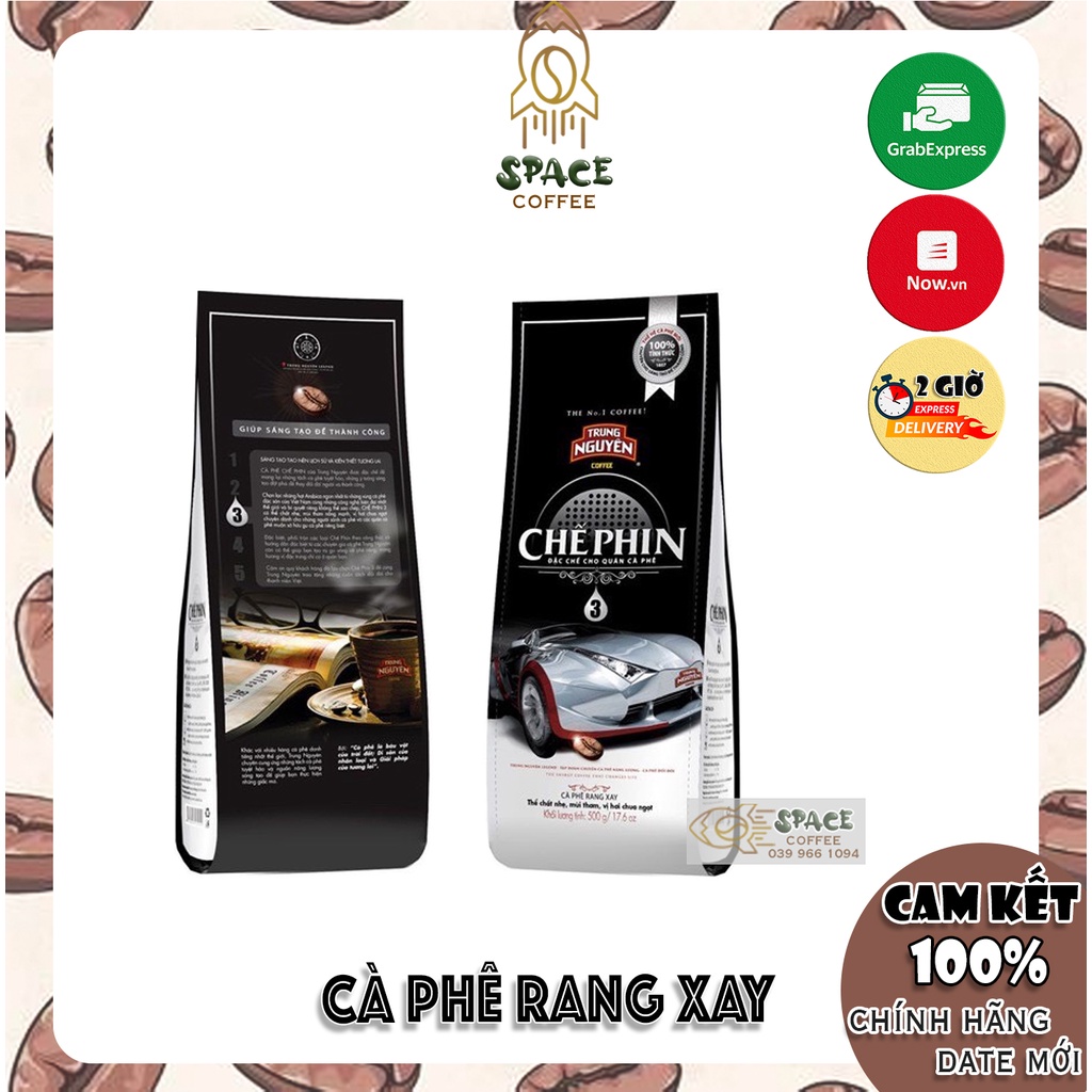 Cà Phê Trung Nguyên - Tem Chính Hãng- (Chế Phin 1, 2, 3, 4, 5) - gói 500g