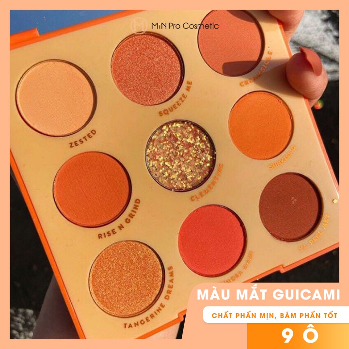 Bảng màu mắt Guicami Orange You Glad 9 ô