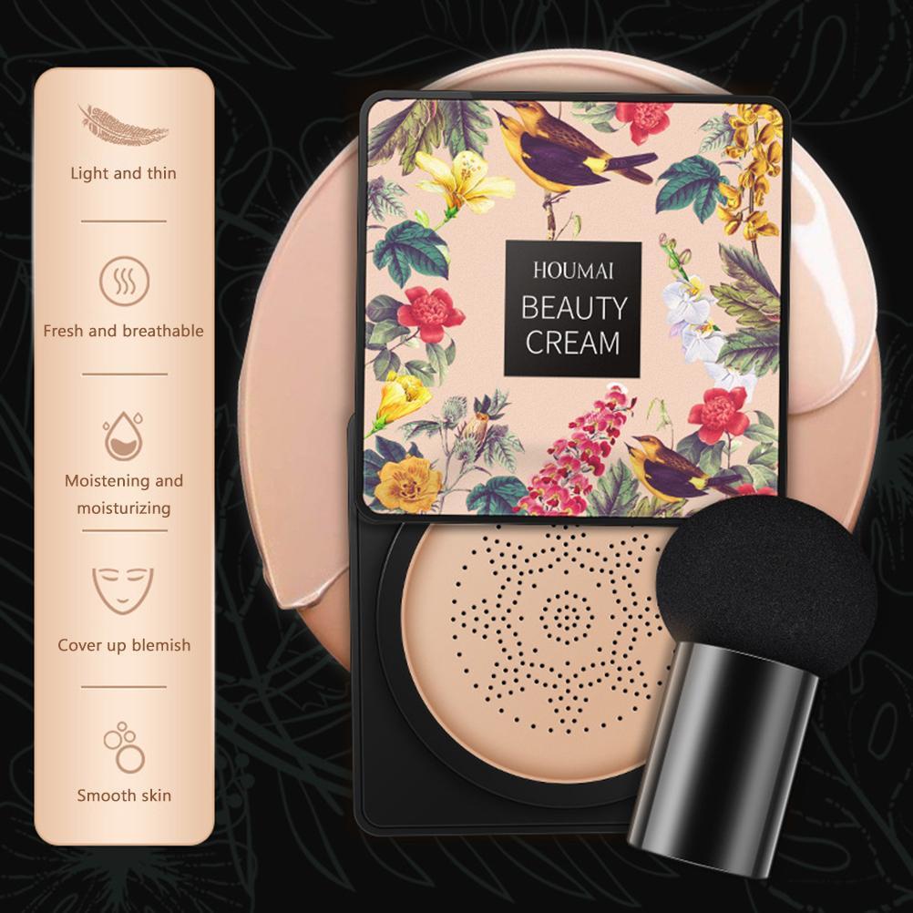 (Hàng Mới Về) Kem Bb Air Cushion Che Khuyết Điểm Có Mút Đầu Nấm Thời Trang | BigBuy360 - bigbuy360.vn
