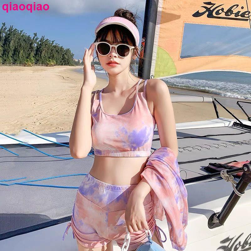 Set Đồ Bơi Kèm Áo Khoác Ngoài Xinh Xắn Dành Cho Nữ | BigBuy360 - bigbuy360.vn