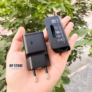 [ Bh 12 Tháng ] Bộ Sạc Nhanh SamSung S10 Chính Hãng Đen Trắng Dành Cho S8/S9/S10