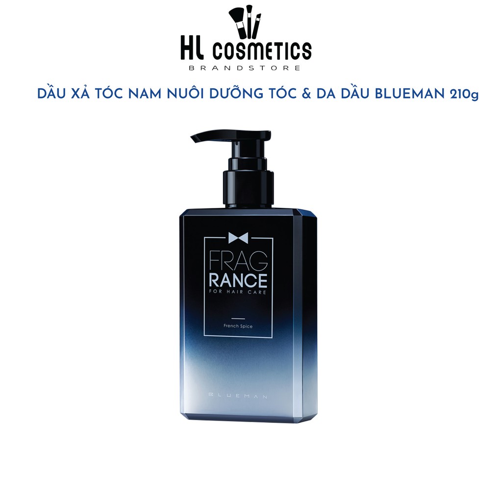 Dầu Xả Tóc Nam Nuôi Dưỡng Tóc & Da Đầu BLUEMAN Chính Hãng Phục Hồi Tóc Chắc Khoẻ 210g ZL80