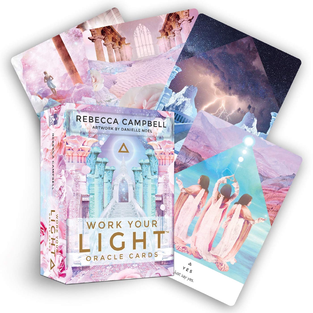 Bộ bài Tarot Work Your Light Oracle 44 lá chất lượng cao