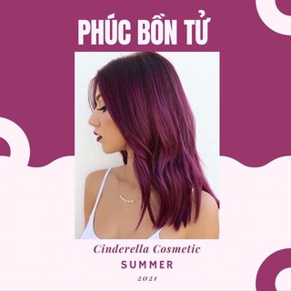 Thuốc nhuộm màu Phúc bồn tư tặng kèm trợ nhuộm và gang tay)