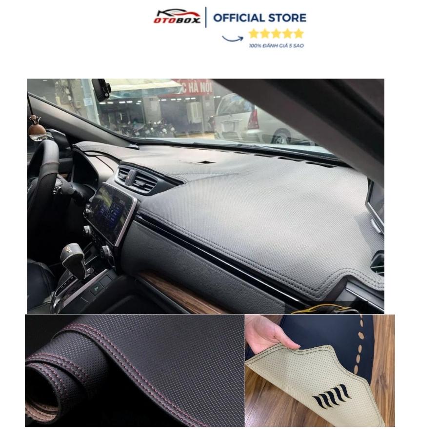Thảm taplo chống nắng xe ô tô Vinfast Fadil lux sa Lux a chất liệu da carbon cao cấp chính hãng OTOBOX