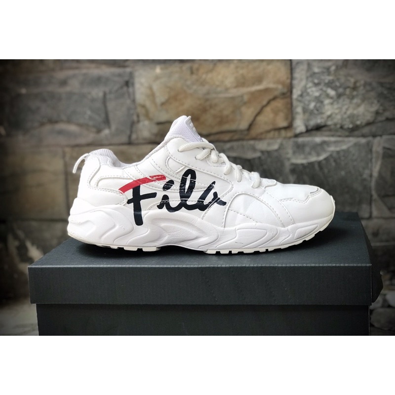 Giày Fila Unisex Faux Fur Street Style Sneakers-size 38