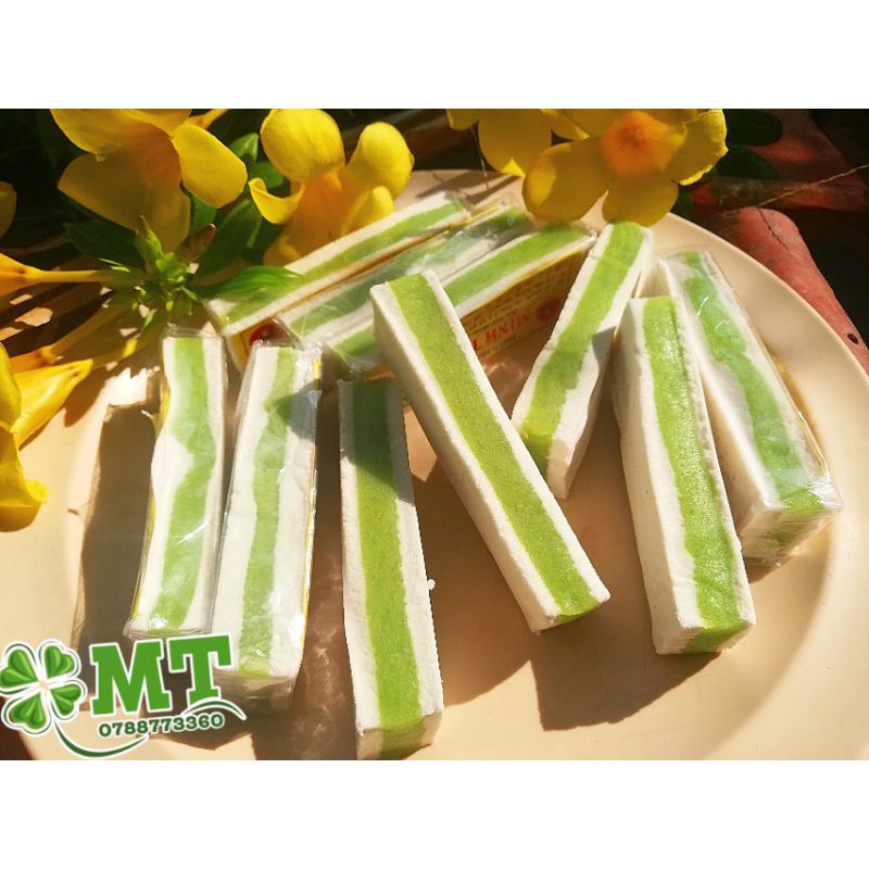 Bánh in đậu xanh lá dứa 500g