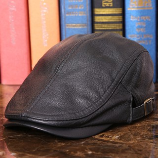Mũ Beret, Mũ Nồi Da Cừu 100% Có Đai Điều Chỉnh Tiện Lợi - THEMENSHOP Official