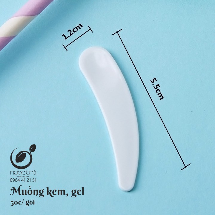 500c muỗng kem gel trang điểm