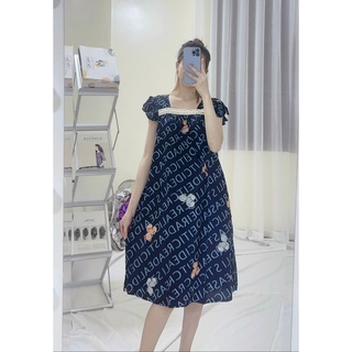 Váy lanh cánh tiên phối ren