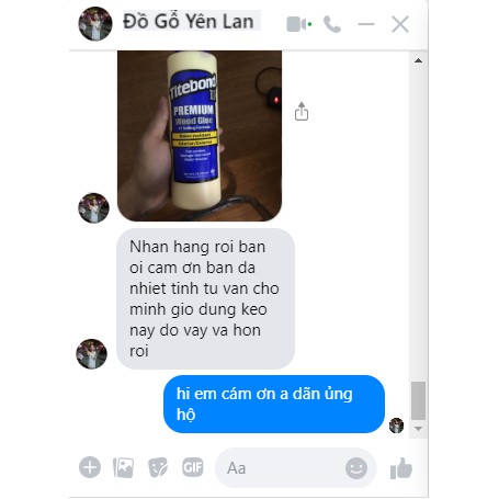 ⚒🛠⬆️ Keo dán gỗ, keo Titebond II Premium Wood Glue 473ml ⚒🛠⬆️