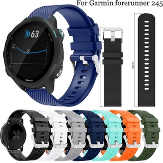 Dây đeo silicon phong cách thể thao 20mm cho đồng hồ Garmin Forerunner 245 / Forerunner645 / vivoactive 3 / vivomove HR