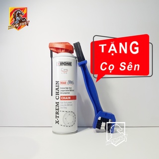 Xịt Dưỡng Sên IPONE XTREM CHAIN 500ML (TẶNG KÈM CỌ SÊN)