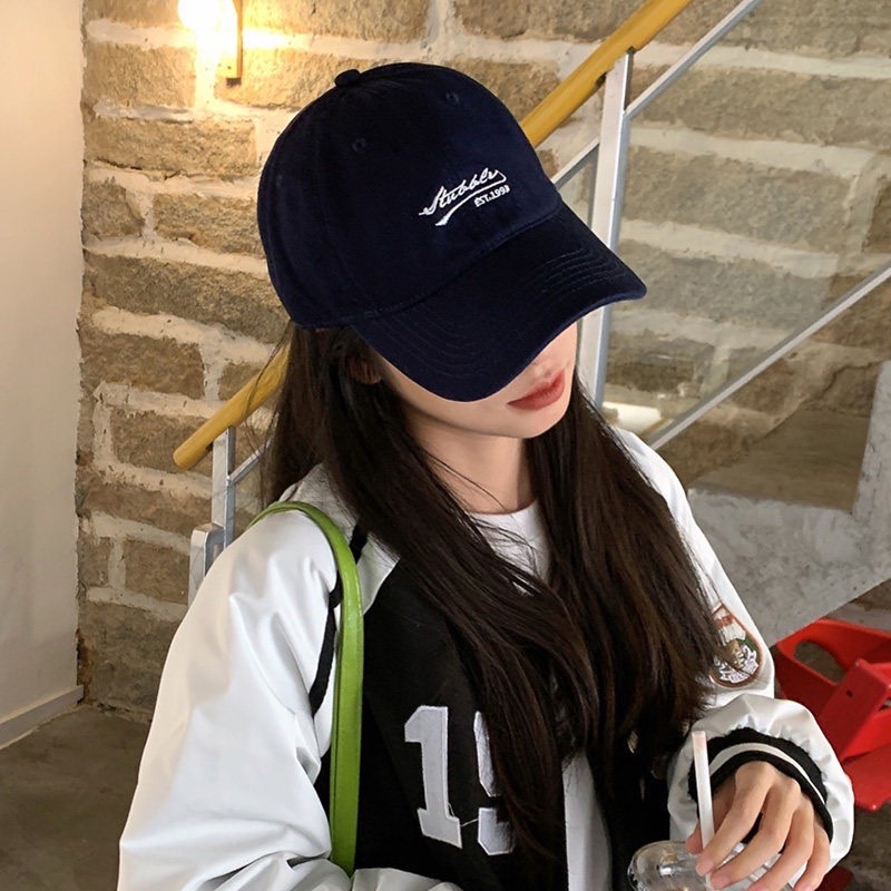 Mũ lưỡi trai nam nữ thêu chữ thời trang, phong cách Nón hàn quốc cao cấp