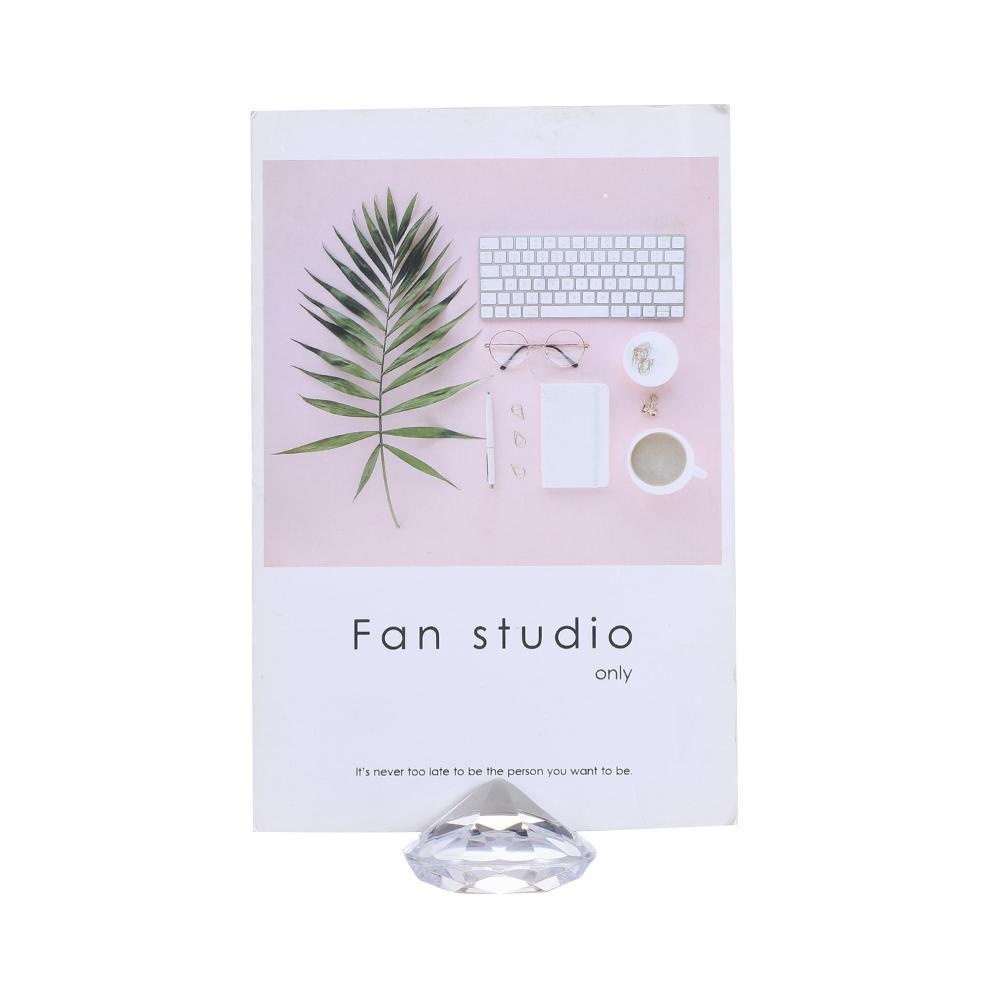 1 Giá Đỡ Kẹp Giấy Bằng Hợp Kim Chất Lượng Cao