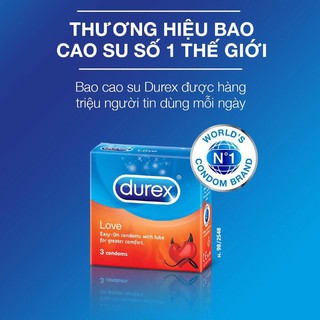 Bao Cao Su Durex Love 3 Bao
