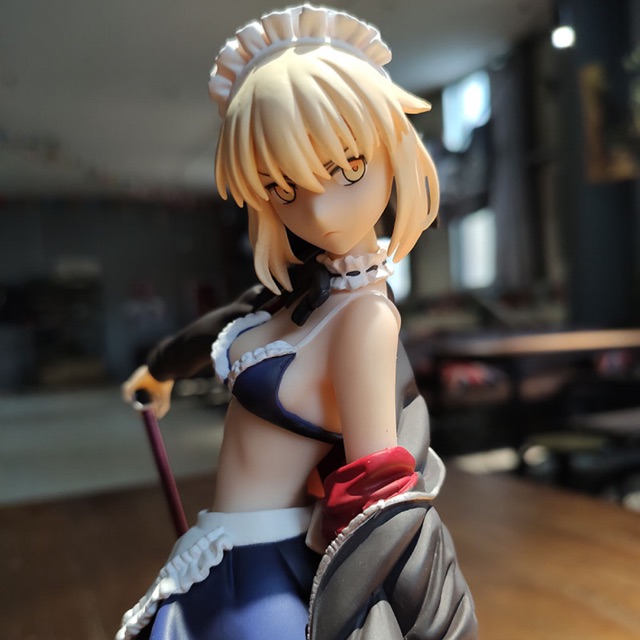 Mô hình figure nhân vật Saber trong FGO ver Maid
