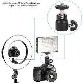 Phụ kiện tripod - Đầu mini ballhead cho máy ảnh, chân hotshoe