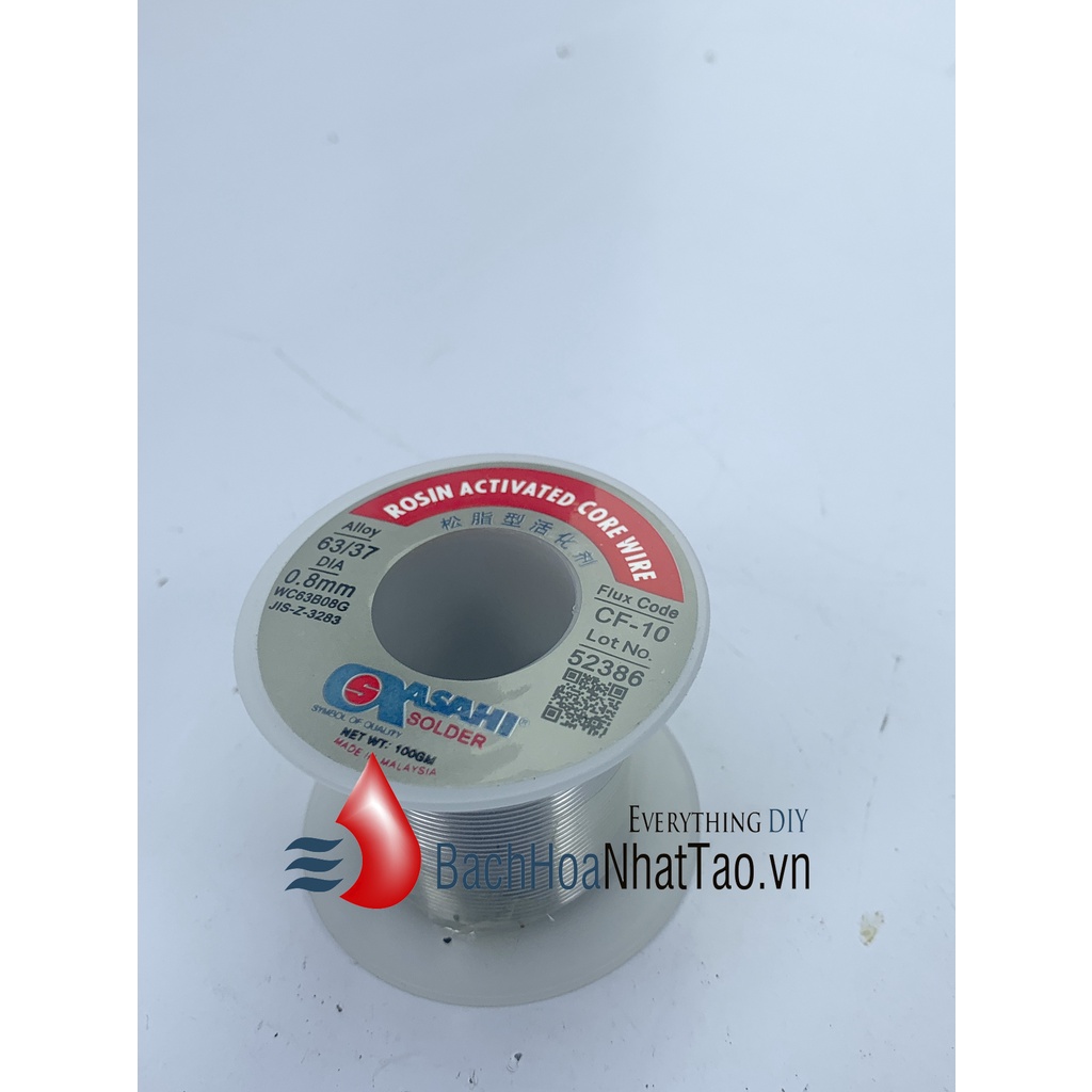 Thiếc hàn Asahi 0.8mm 100g