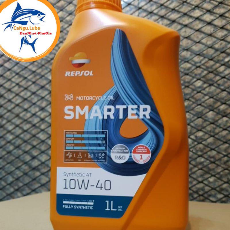 Nhớt cao cấp  Repsol Sintetico 10W40 Fully Synthetic - Xe số và Côn Tay