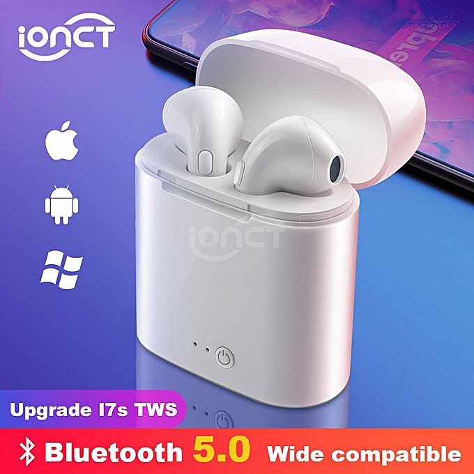 Tai nghe Bluetooth không dây i7s-Tws loại 2 tai nghe kèm hộp sạc âm thanh cực hay