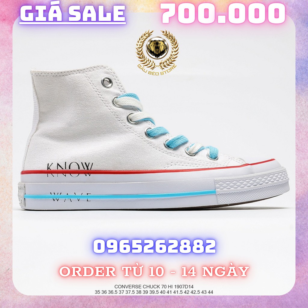 Order 1-3 Tuần + Freeship Giày Outlet Store Sneaker _Converse chuck 70 KNOW MSP: 1907D14 gaubeaostore.shop