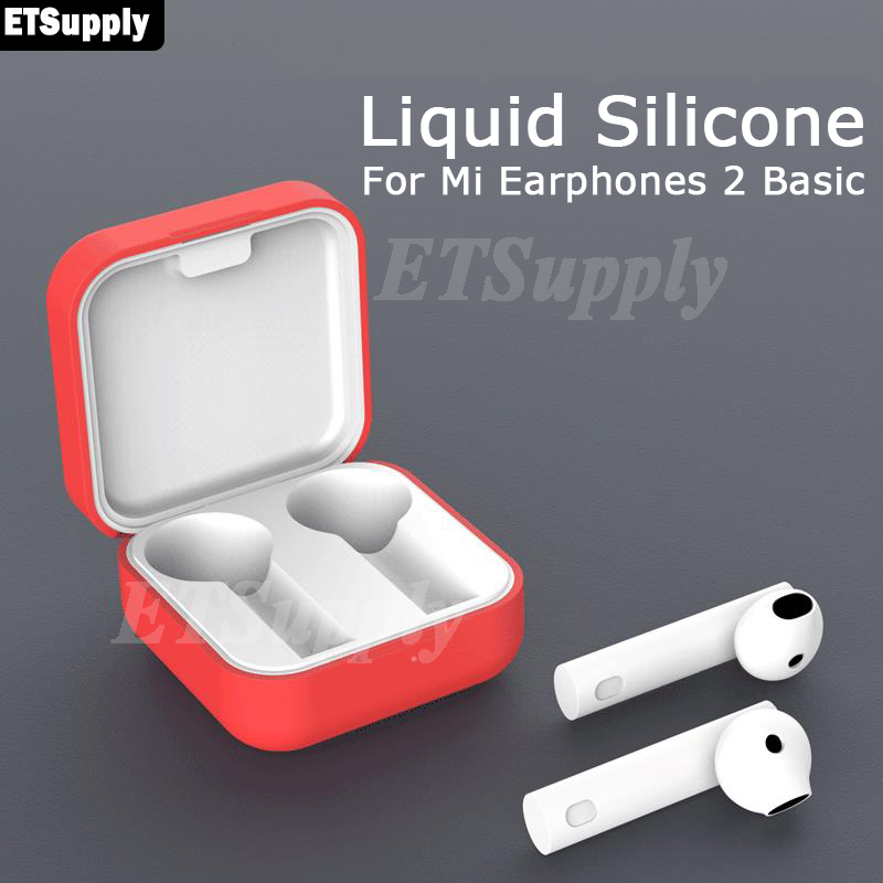 Vỏ bảo vệ hộp sạc tai nghe nhét tai Xiaomi Mi True Wireless Earphones 2 Basic