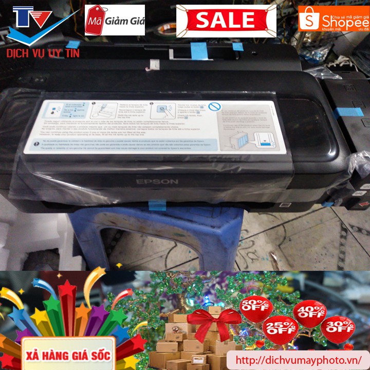 Máy in phun màu cũ Epson L310 L300 L110 L301 L120 L100 còn đẹp dẫn mực hãng chuẩn | BigBuy360 - bigbuy360.vn