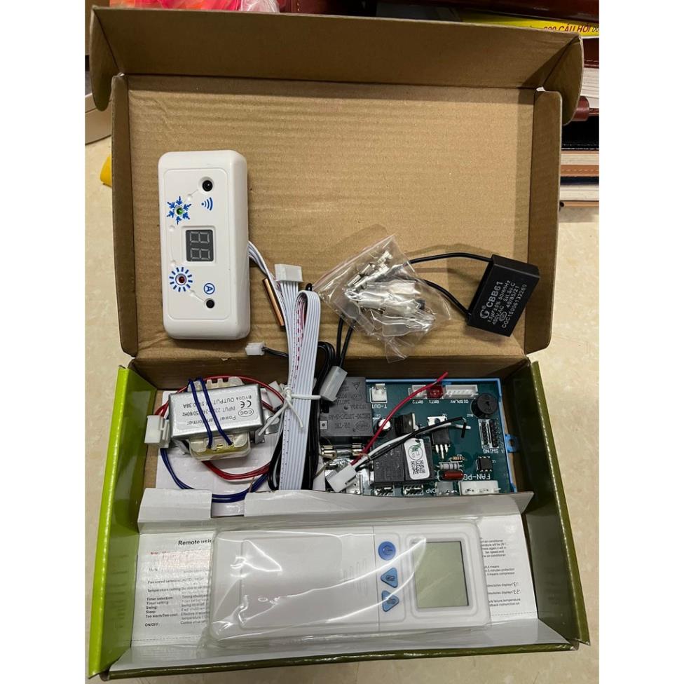 Bo mạch điều hòa đa năng có màn hình LCD Hiển Thị Qunda