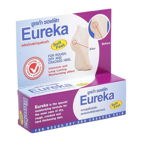 Kem dưỡng da bàn chân EUREKA (Eureka Soft Feet)/ Amasan Đức 75ml