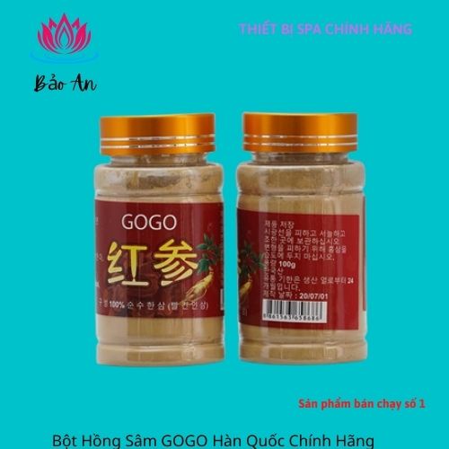 Bột Hồng Sâm GOGO | cấy hồng sâm gogo Hàn Quốc Chính Hãng