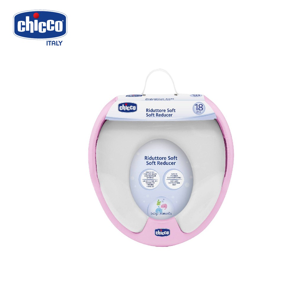 Bệ ngồi toilet Chicco màu hồng