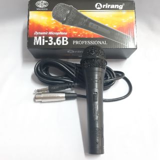 Micro dây Arirang 3.6B. Micro có dây karaoke gia đình