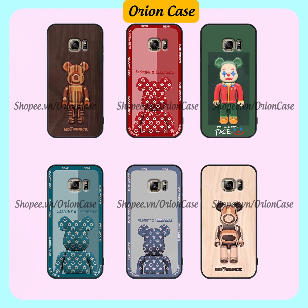 Ốp lưng Samsung Note 5 - S6 - S6 Edge - S7 - S7 Edge in hình bearbrick 3D thời trang, cá tính. ốp chống sốc, bền đẹp