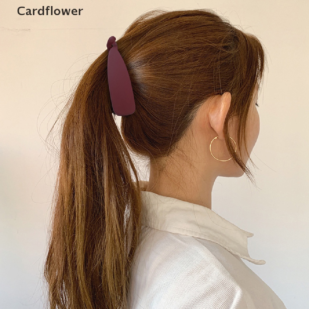 Kẹp Tóc Đuôi Ngựa Màu Trơn Thời Trang