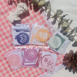 Bộ 20 Nhãn Dán Sticker Trang Trí | avoberry.storee |